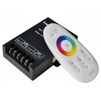 RGB touch контроллер 30A RF 360W 12V white (Screen)
